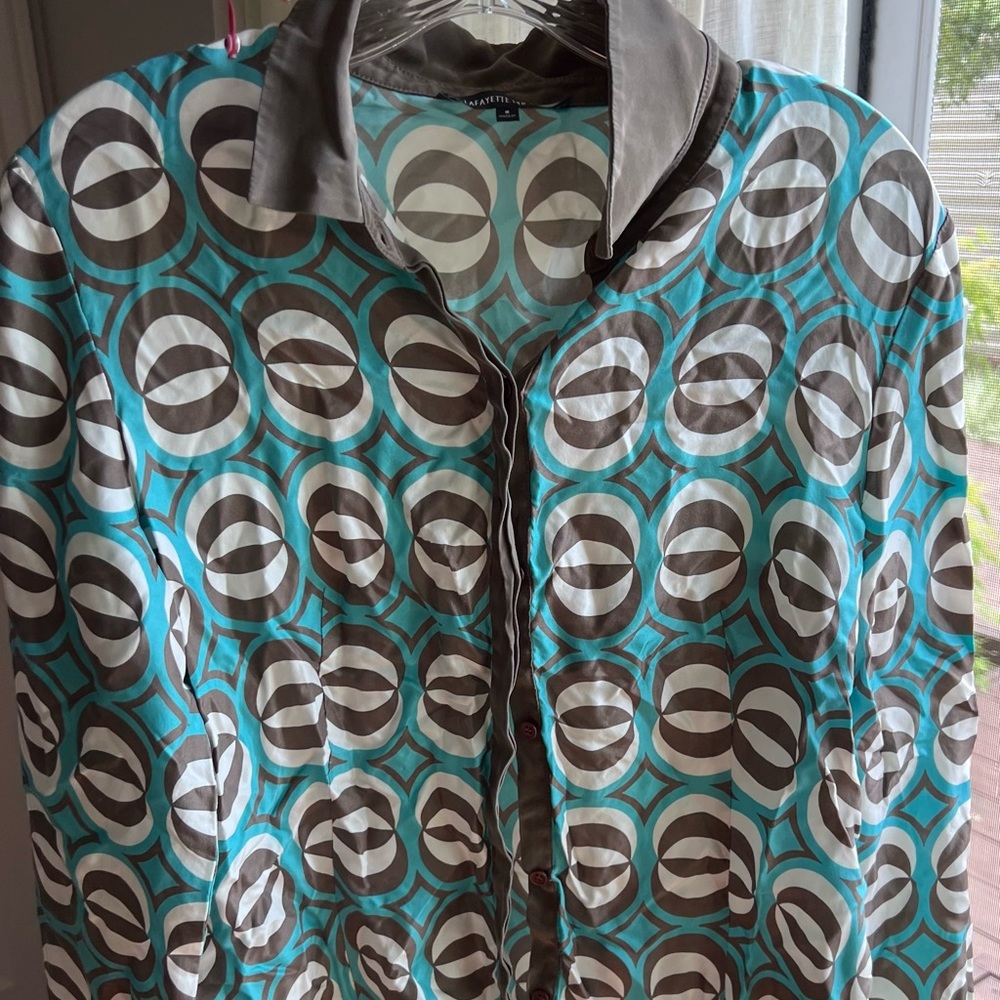 Lafayette 148 New York silly button up